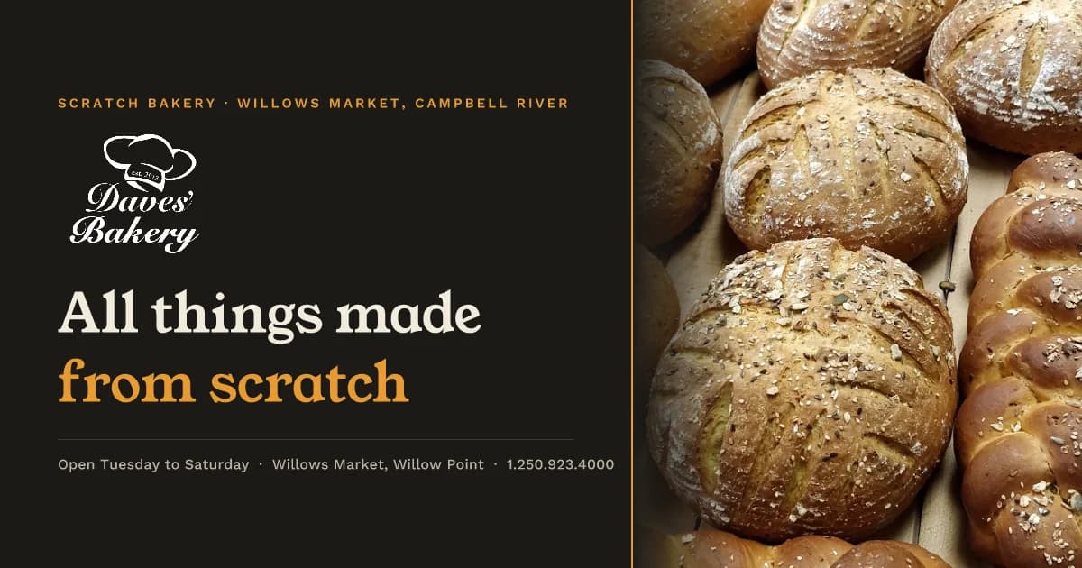 Daves' Bakery: the site's preview image
