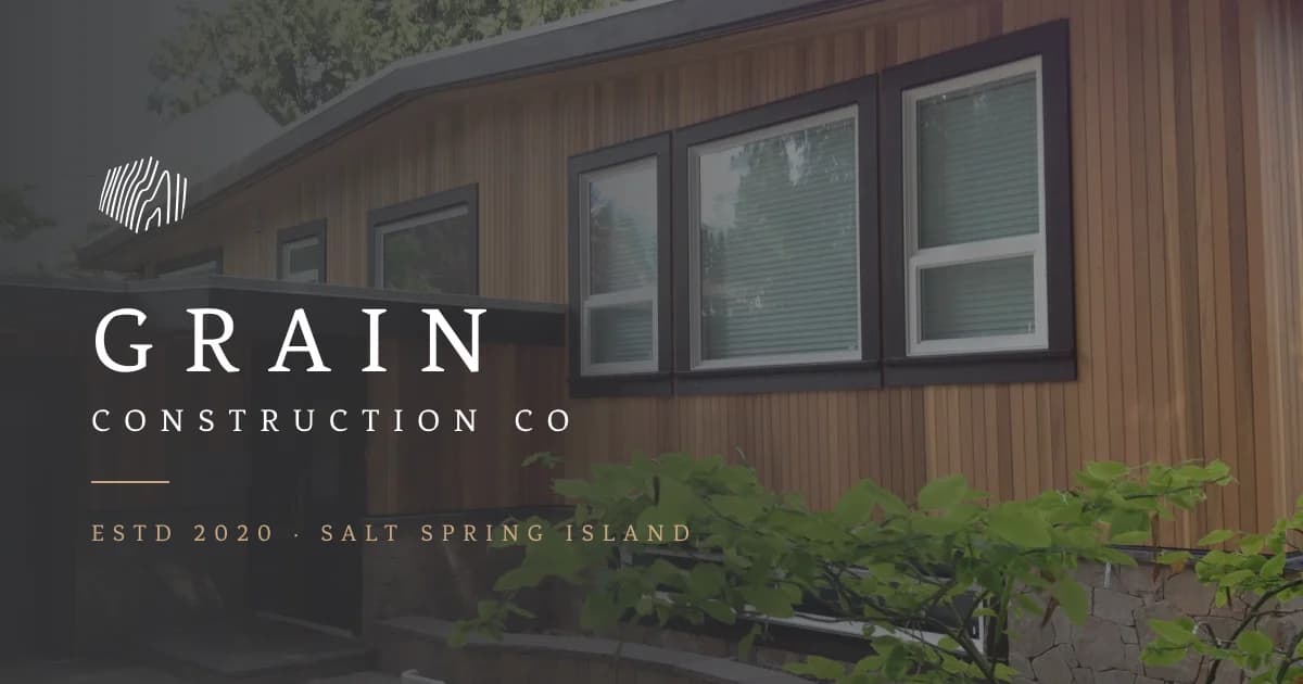 Grain Construction: the site's preview image