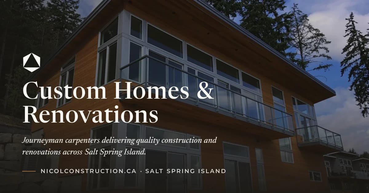 Nicol Construction: the site's preview image